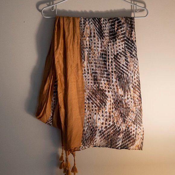 SIGRID OLSEN FAN! SOFT SWEATER JACKET SIZE 38 WITH SCARF - Picture 2 of 3